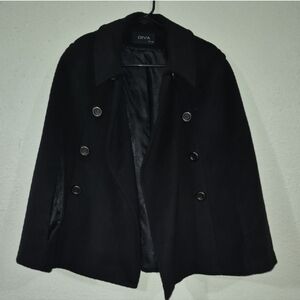 Diva By DD Black Cape Coat for Women